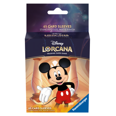 981783_DLC_S1_EN_MediaAlerts_Sleeves_Mickey_Packaging_Front sleeves mickey du jeu lorcana