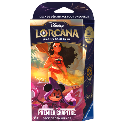 982001_DLC_S1_FR_MediaAlerts_Starters_AmberAmethyst_2 Lorcana C1 - Deck Ambre/Améthyste ( Moana/Mickey )