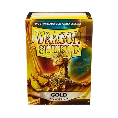 dragon shield gold classic couverture - iello