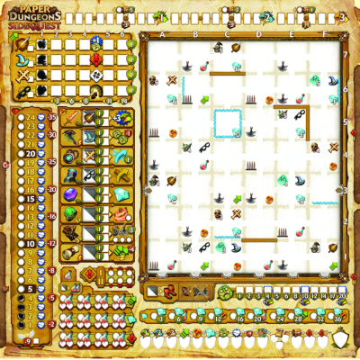 paper dungeons slide contenu - neoludis