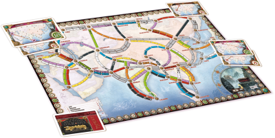 aventuriers du rail asie contenu - asmodee