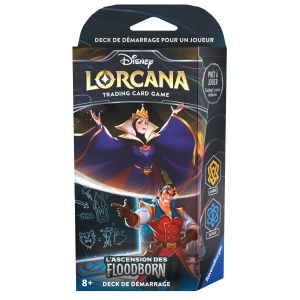 Lorcana C2 : l'Ascension des Floodborn - Deck Ambre/Saphir ( La Méchante Reine / Gaston )