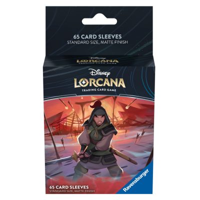 lorcana-sleeves-mulan Lorcana C2 : L'Ascension des Floodborn - Sleeves Mulan