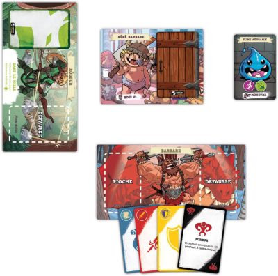 5 minutes dungeon contenu - asmodee