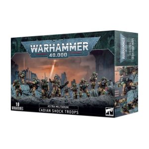 W40K : Astra Militarum : Cadian shock Troops