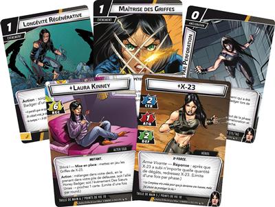 Marvel-Champions-X-23-Hero-Pack-Contenu