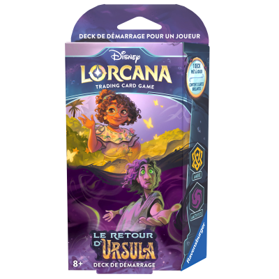 983367_DLC_S4_FR_MediaAlerts_Starters_AmberAmth_2 Lorcana C4 : Le Retour d'Ursula - Deck de démarrage Ambre / Améthyste ( Encanto )