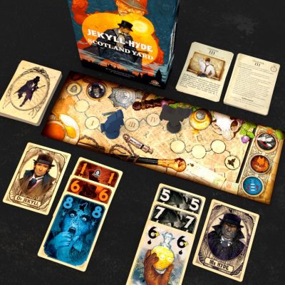 Jekyll & Hyde vs scotland yard contenu - Blackrock Games