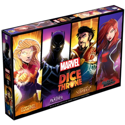 Dice Throne Marvel Tome 2 : Captain Marvel / Docteur Strange / Black Window / Black Panther