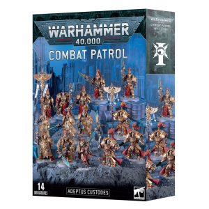 Un sélection d'unités clés de l'Adeptus Custodes, parfaite pour entamer ou agrandir une armée Un force de Patrouille complète de 14 figurines en plastique dans une seule boîte Faites des économies par rapport à un achat des figurines au détail