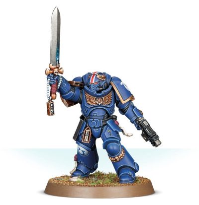 99070101032_SMPrimarisLieutenantPowerSword01 W40K - Space Marines : Primaris Lieutnant with Power Sword