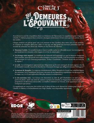 Maintenir pour zoomer | Cliquer pour agrandir L'Appel de Cthulhu : Les Demeures de l’Épouvante