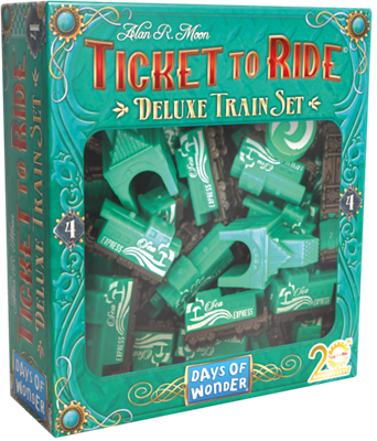 Les Aventuriers du rail : Deluxe train set Vert