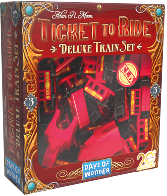 Les Aventuriers du rail : Deluxe train set rouge