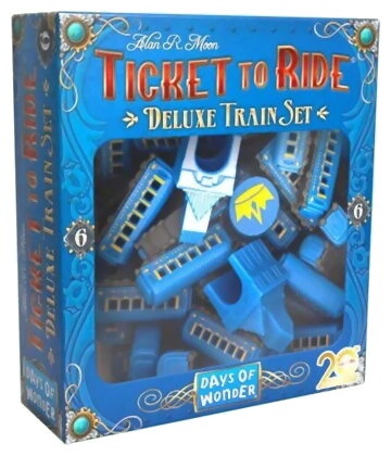 Les Aventuriers du rail : Deluxe train set Bleu