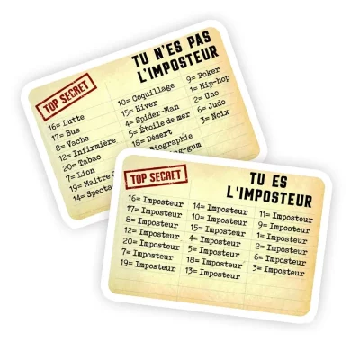 imposteur 1 gigamic