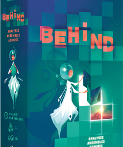 Behind