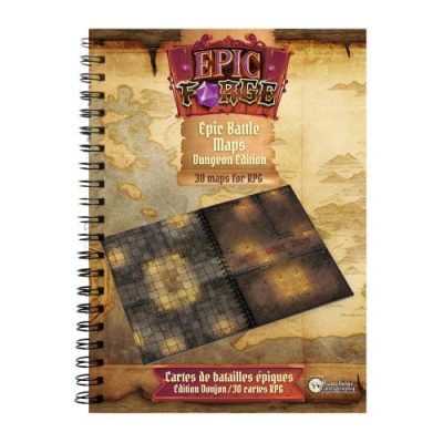 Livre plateau de jeu Donjons XL Epic Battle Maps