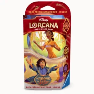 Lorcana C8 : Le Règne de Jafar - Deck de démarrage Améthyste / Ambre (Tania / Bruno )