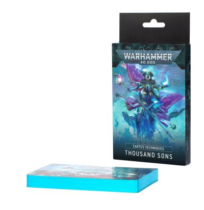 W40K - Thousand Sons : Cartes Techniques