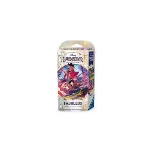 Lorcana C9 : Fabuleux - Deck de démarrage Emeraude / Rubis (Powerline & Max )