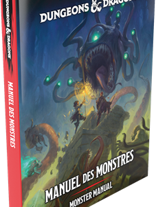 D&D5 : Manuel Des Monstres 2024