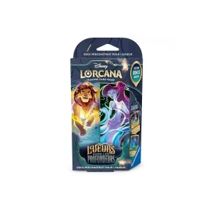 Lorcana C10 : Deck de démarrage Ambre / Emeraude ( Mégara & Simba )
