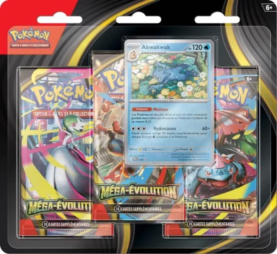 Pokémon ME01 : pack 3 boosters