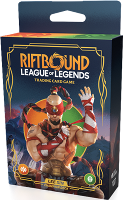 Riftbound Origins - Deck - Lee Sin EN Riftbound : Origins - Deck - Lee Sin EN