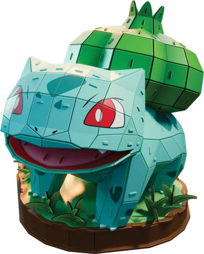bulbi1 4D Build Pokémon - Bulbizarre