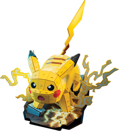 pika 1 4D Build Pokémon - Pikachu