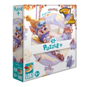 Loki - Puzzle : Loki fait de la luge