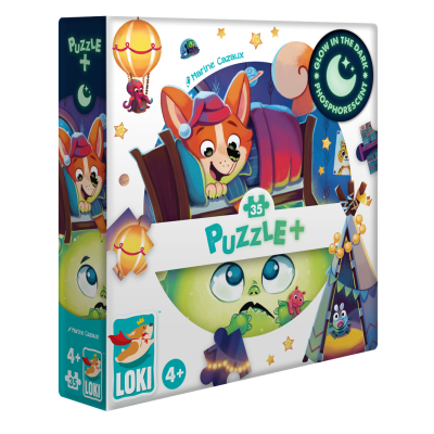 Puzzle - LOKI et le montre sous le lit