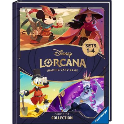 Lorcana : Guide de collection Set 1 à 4