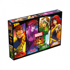 Dice Throne XMEN – Cyclope, Gambit, Malicia, Jean Grey