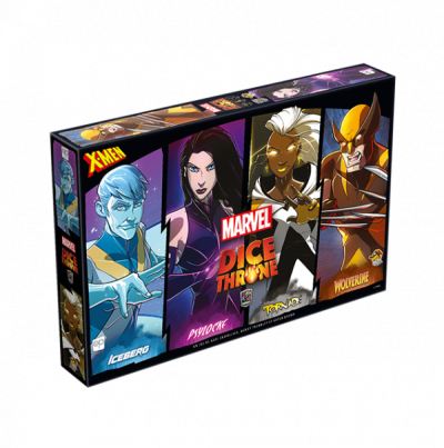Dice Throne XMEN – Iceberg, Psylocke, Tornade, Wolverine