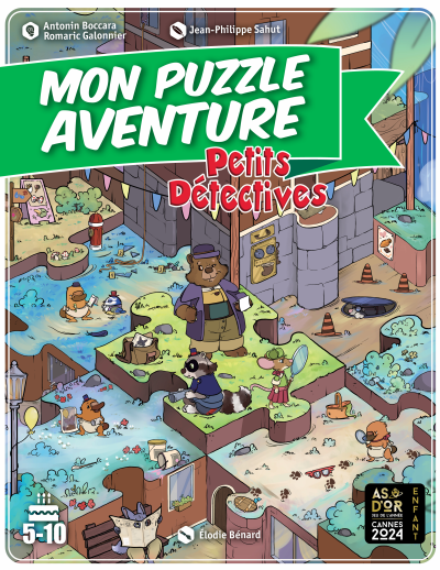 MON PUZZLE AVENTURE : PETITS DETECTIVES