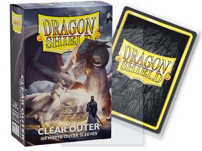 Dragon Shield-Sleeves Clear Outer
