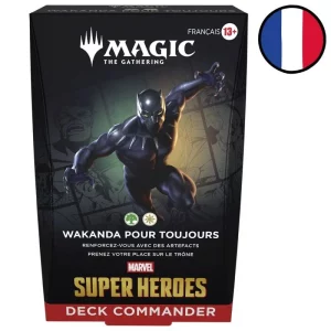 Magic : Marvel Super Heroes Deck Commander Wakanda pour toujours