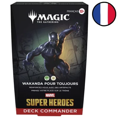Magic : Marvel Super Heroes Deck Commander Wakanda pour toujours