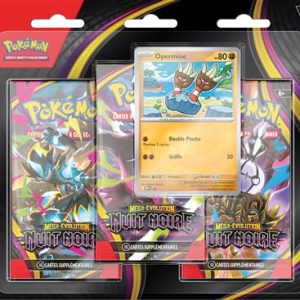 Pokémon ME05 : Pack 3 boosters - Nuit Noire