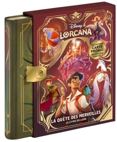 Lorcana - La Quête des Merveilles : le Livre de Lore