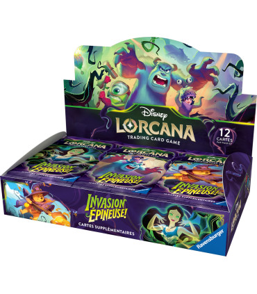 lorcana-chapitre-13-invasion-epineuse-boite-de-24-boosters Lorcana C13 : Invasion Epineuse - Booster