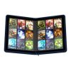 d_ugd010211_f Ultimate Guard Zipfolio 360 - 18 Pocket Xenoskin Bleu