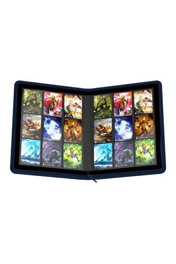 Ultimate Guard Zipfolio 360 - 18 Pocket Xenoskin Bleu