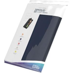 Ultimate Guard Zipfolio 360 - 18 Pocket Xenoskin Bleu