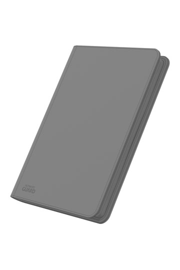 d_ugd010213 Ultimate Guard Zipfolio 360 - 18 Pocket Xenoskin Gris
