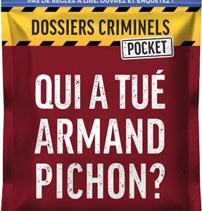 DC Pocket 4 - Qui a tué Armand Pichon ?